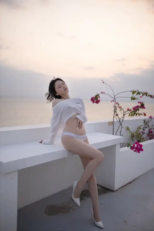 鱼子酱Fish(私拍)- NO.089 《白の梦》写真 12